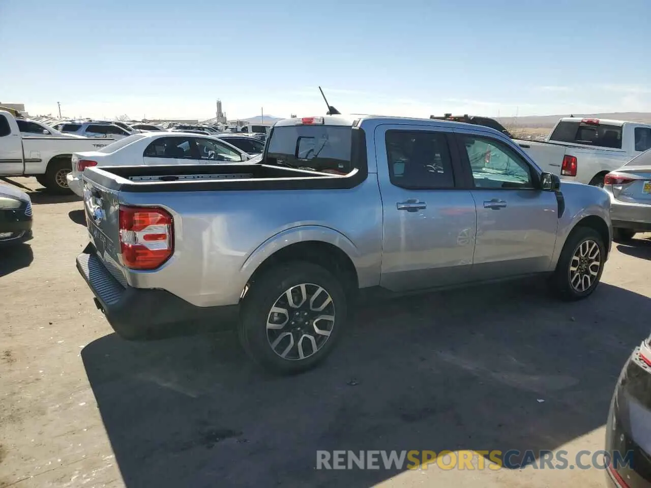 3 fotografías del automóvil dañado 3FTTW8M31RRB02127 FORD MAVERICK L 2024