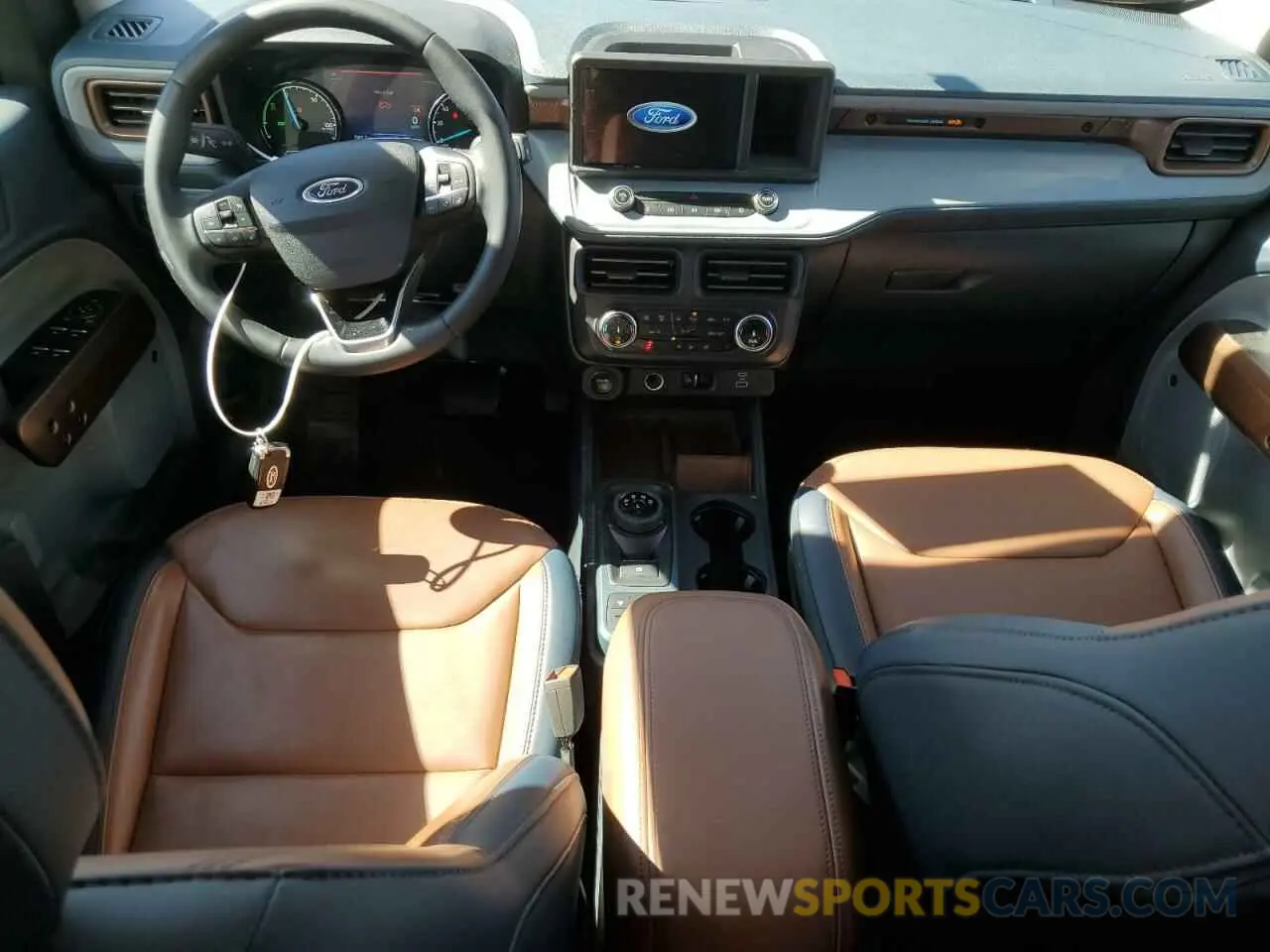 8 fotografías del automóvil dañado 3FTTW8M31RRB02127 FORD MAVERICK L 2024