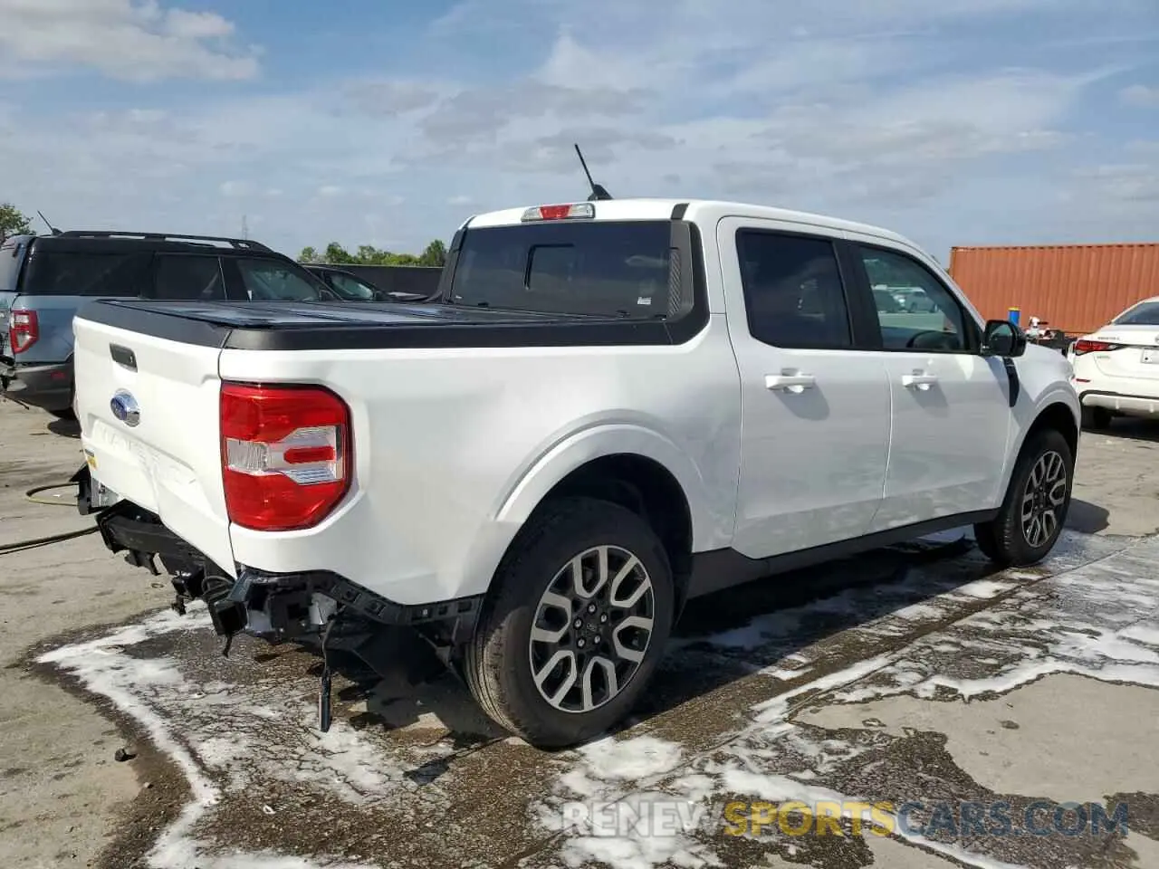 3 fotografías del automóvil dañado 3FTTW8M32RRB23309 FORD MAVERICK L 2024