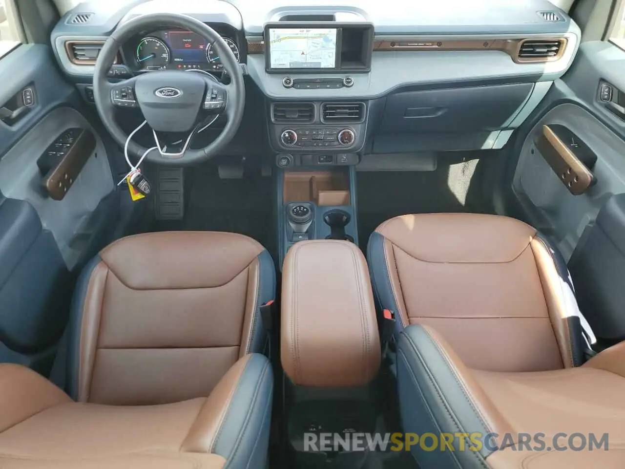 8 fotografías del automóvil dañado 3FTTW8M32RRB23309 FORD MAVERICK L 2024