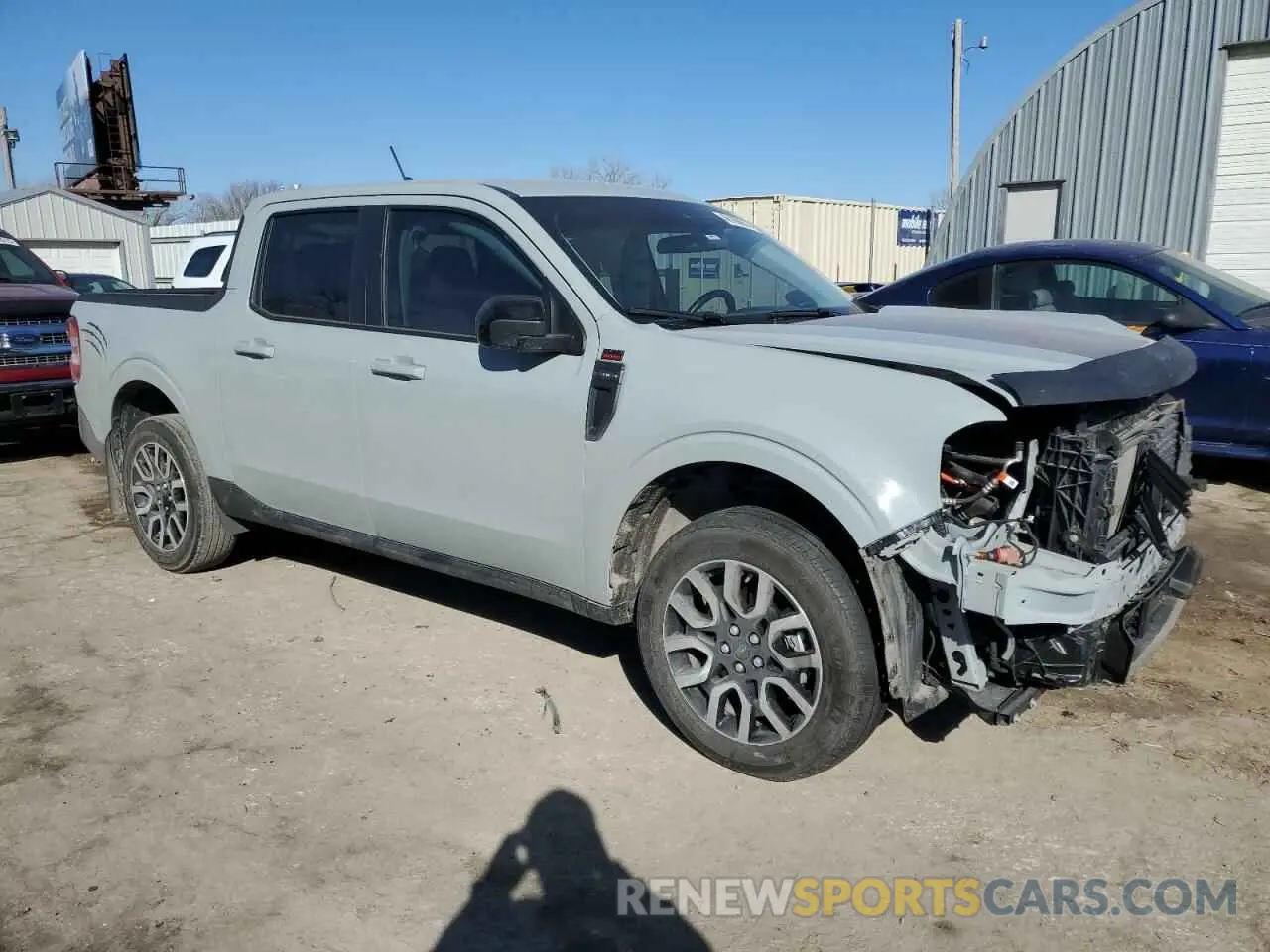 4 fotografías del automóvil dañado 3FTTW8M34RRA08629 FORD MAVERICK L 2024
