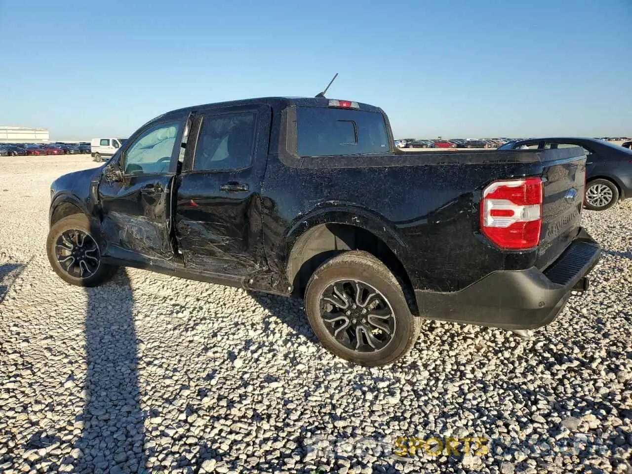 2 fotografías del automóvil dañado 3FTTW8M35RRA23978 FORD MAVERICK L 2024