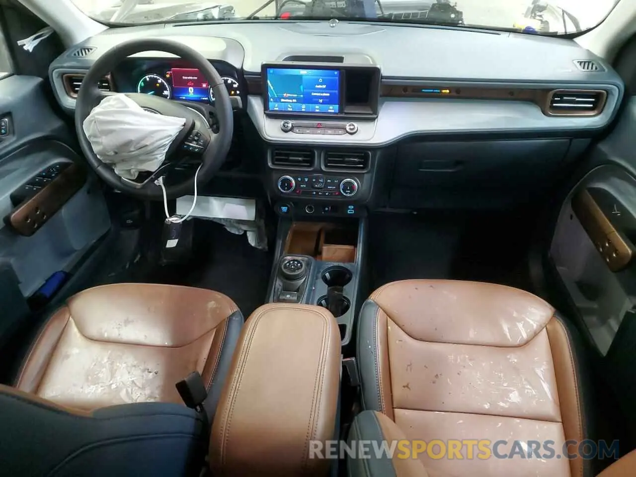 8 fotografías del automóvil dañado 3FTTW8M35RRA53269 FORD MAVERICK L 2024