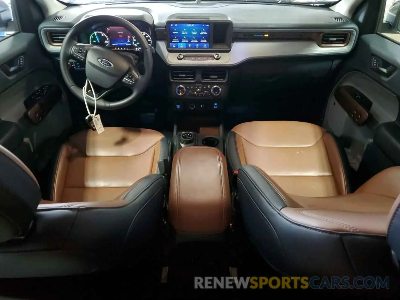 8 fotografías del automóvil dañado 3FTTW8M36RRB58077 FORD MAVERICK L 2024