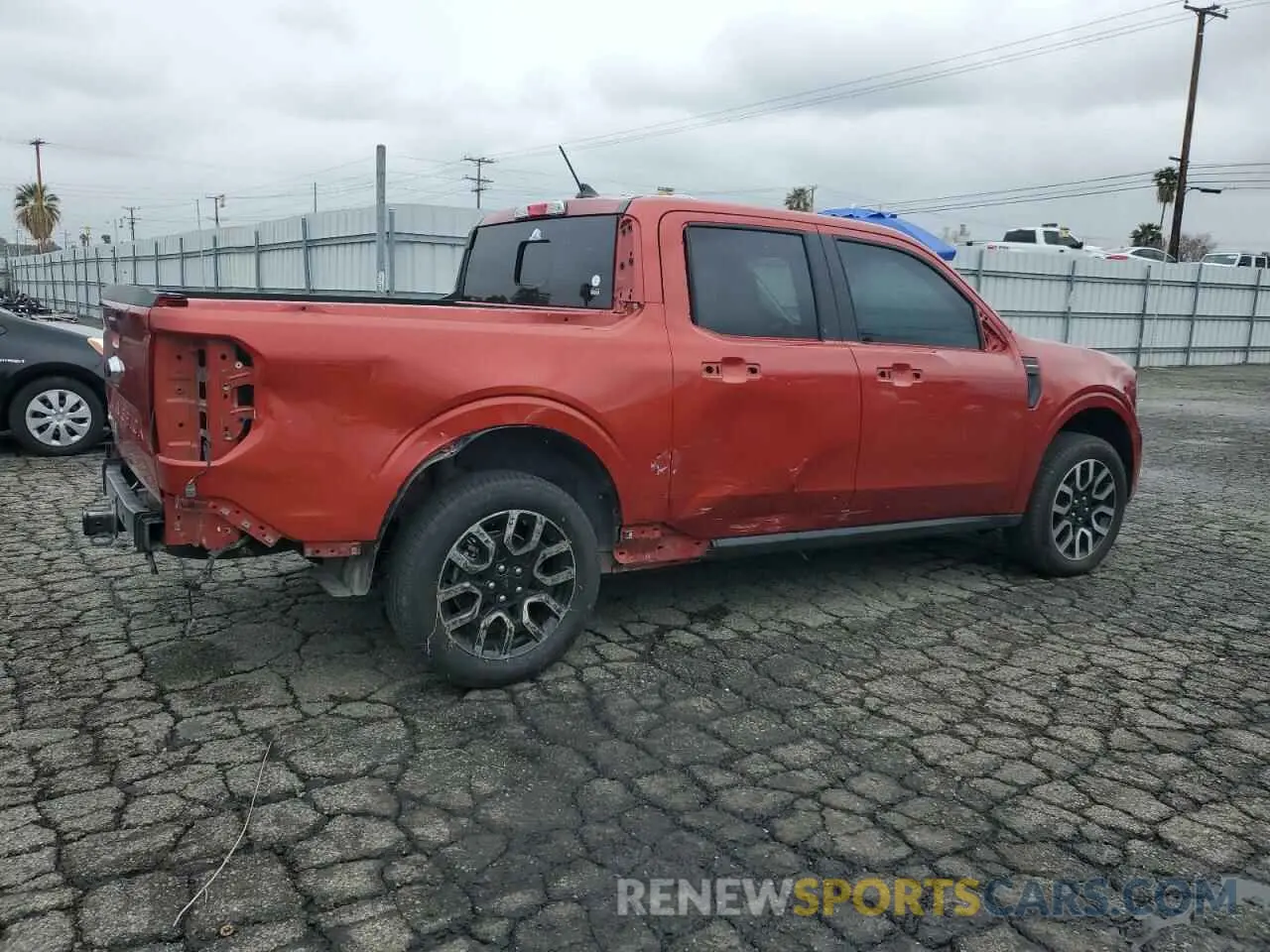 3 fotografías del automóvil dañado 3FTTW8M37RRA12836 FORD MAVERICK L 2024