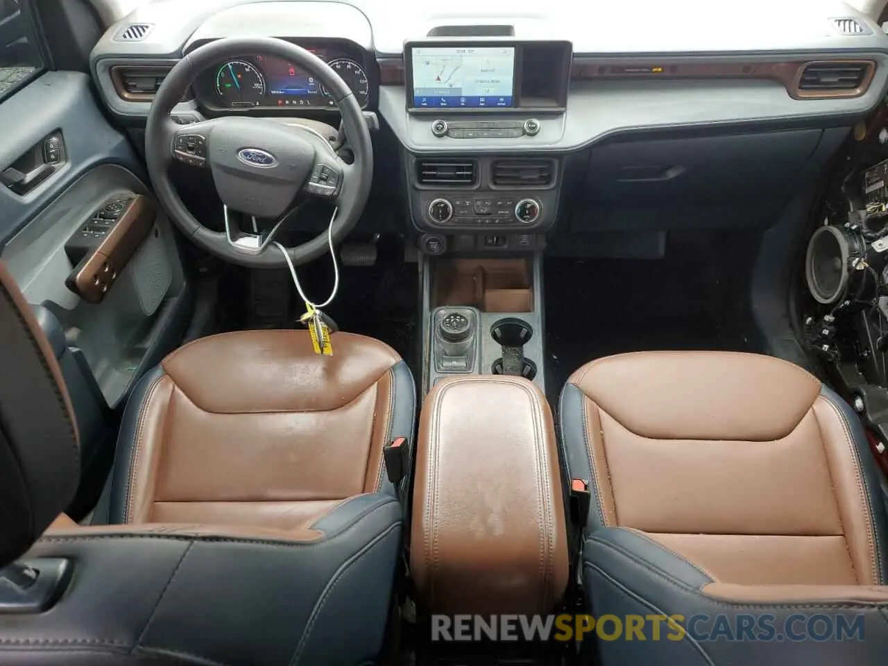 8 fotografías del automóvil dañado 3FTTW8M37RRA12836 FORD MAVERICK L 2024