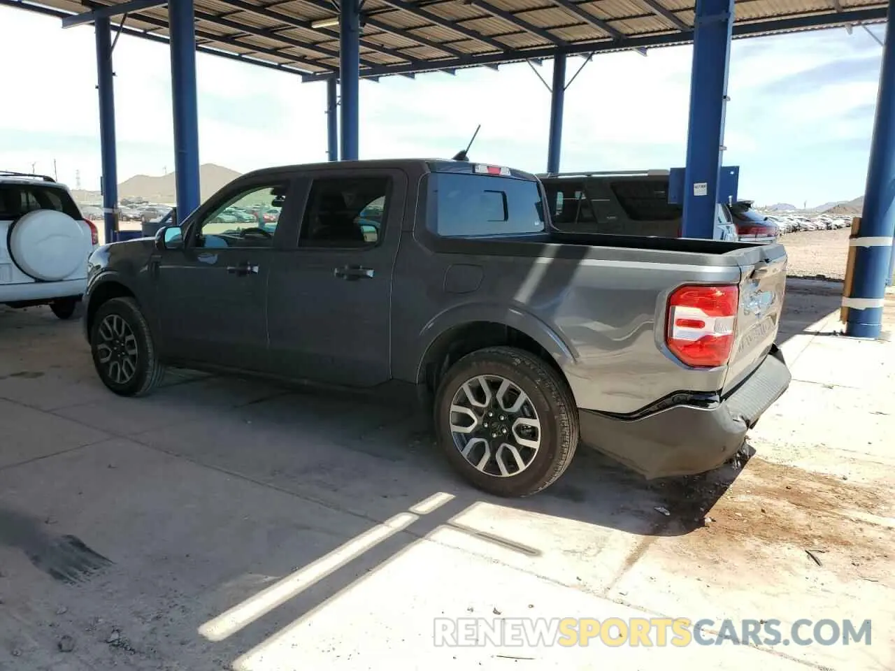 2 fotografías del automóvil dañado 3FTTW8S98RRA25229 FORD MAVERICK L 2024