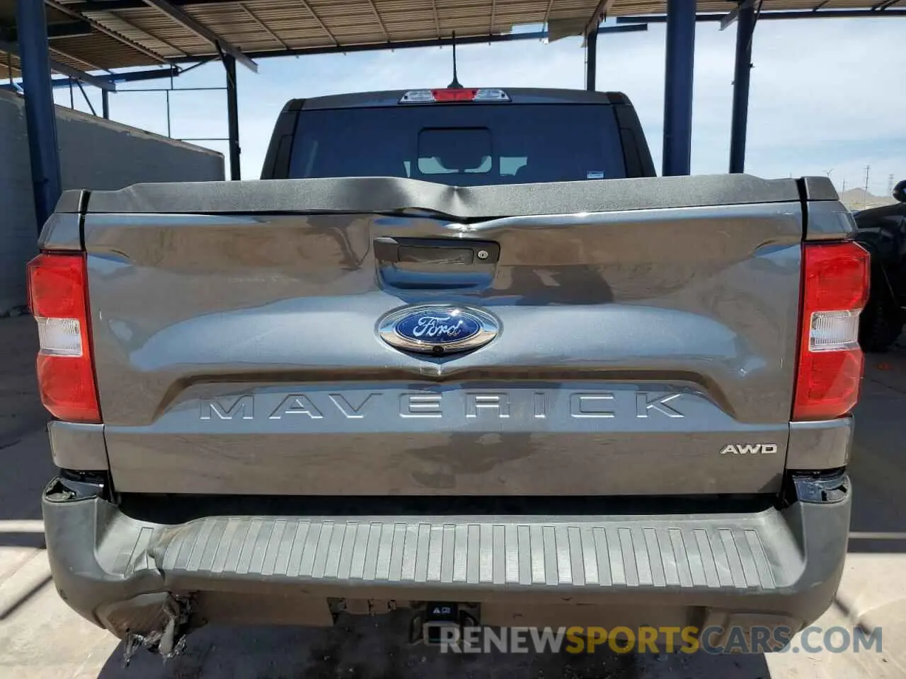 6 fotografías del automóvil dañado 3FTTW8S98RRA25229 FORD MAVERICK L 2024