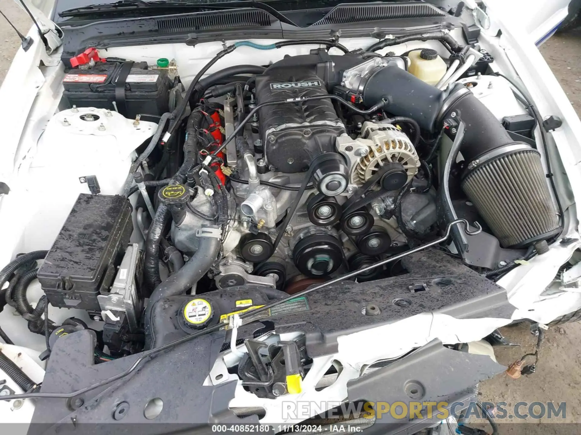 10 fotografías del automóvil dañado 1ZVFT82H565134143 FORD MUSTANG 2006