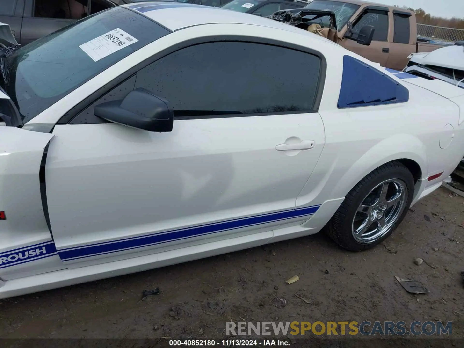 15 fotografías del automóvil dañado 1ZVFT82H565134143 FORD MUSTANG 2006