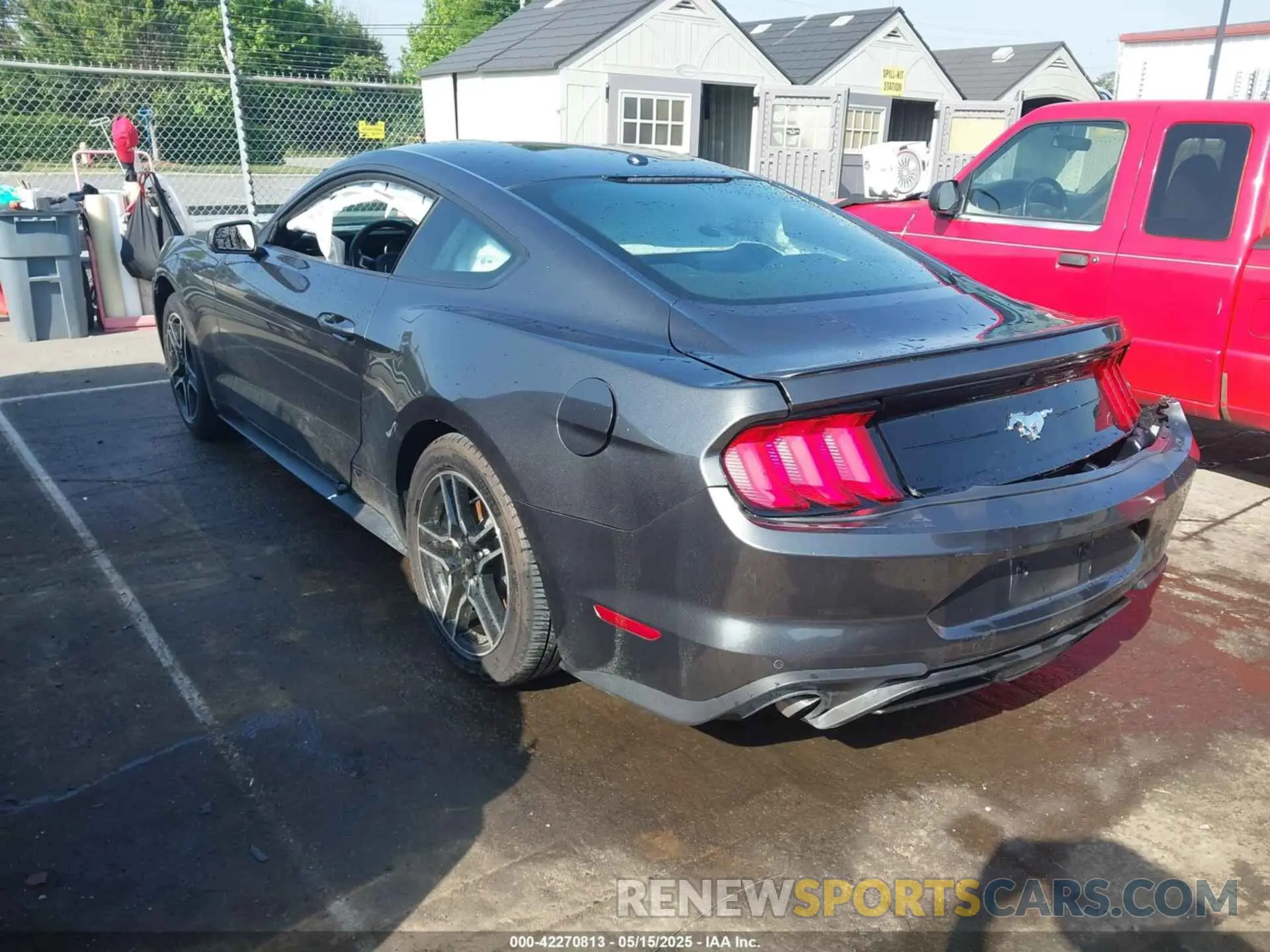 3 fotografías del automóvil dañado 1F86B8TH3K5173920 FORD MUSTANG 2019