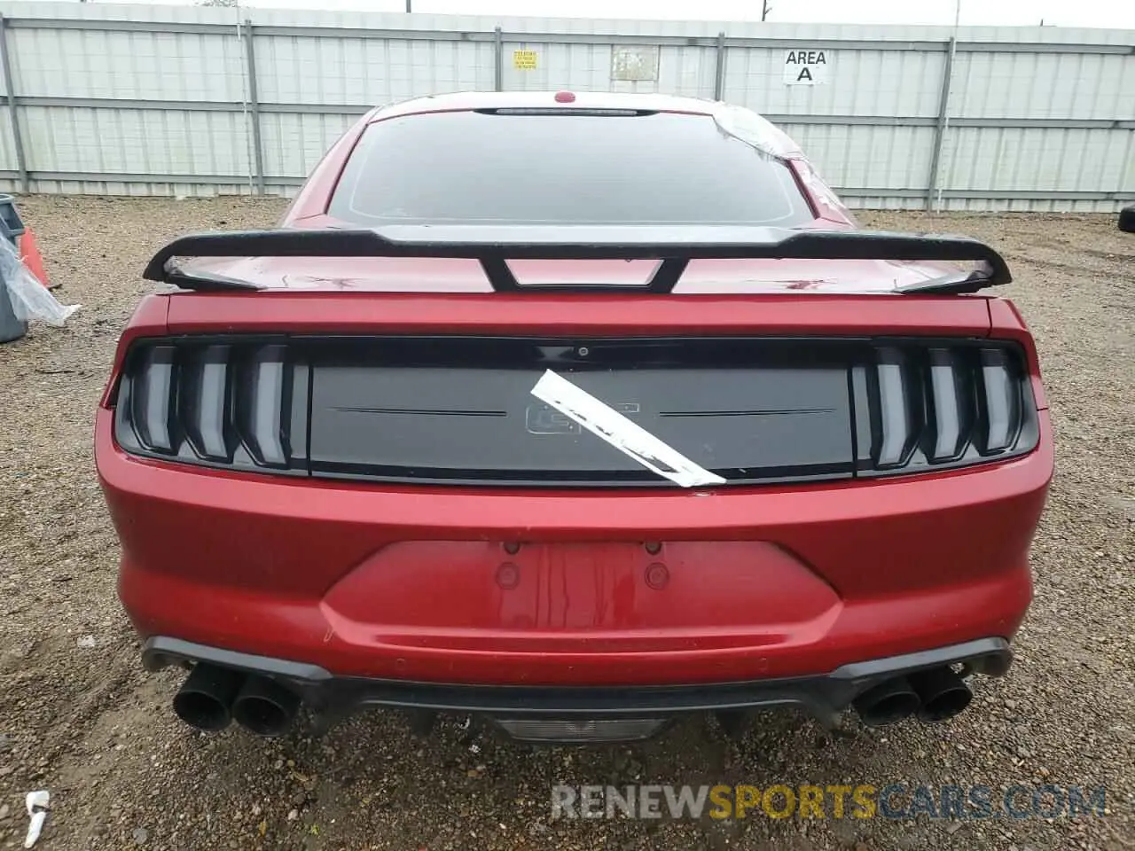 6 fotografías del automóvil dañado 1FA6P8CF0K5143045 FORD MUSTANG 2019