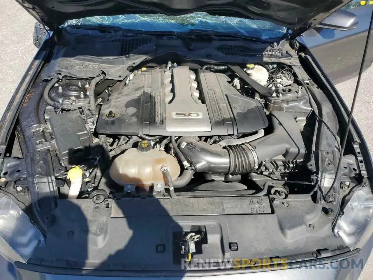 11 fotografías del automóvil dañado 1FA6P8CF0K5199230 FORD MUSTANG 2019
