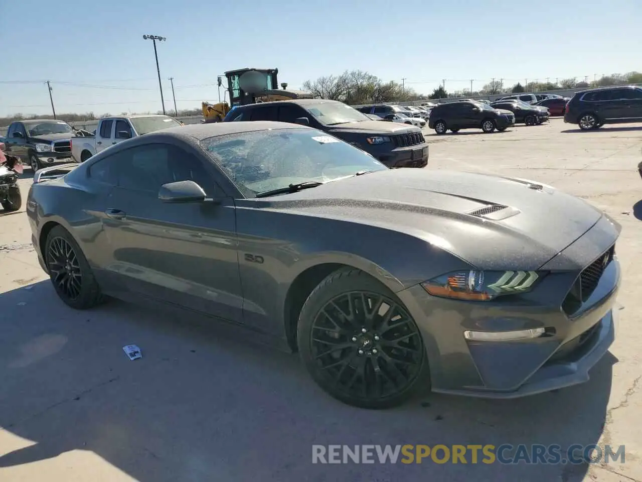 4 fotografías del automóvil dañado 1FA6P8CF1K5168794 FORD MUSTANG 2019