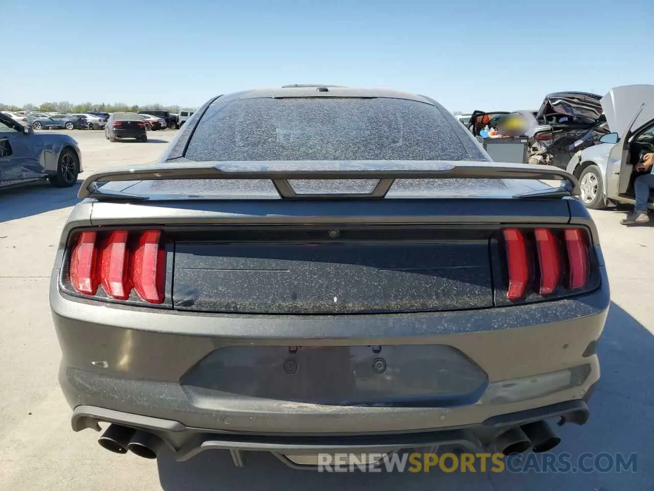 6 fotografías del automóvil dañado 1FA6P8CF1K5168794 FORD MUSTANG 2019