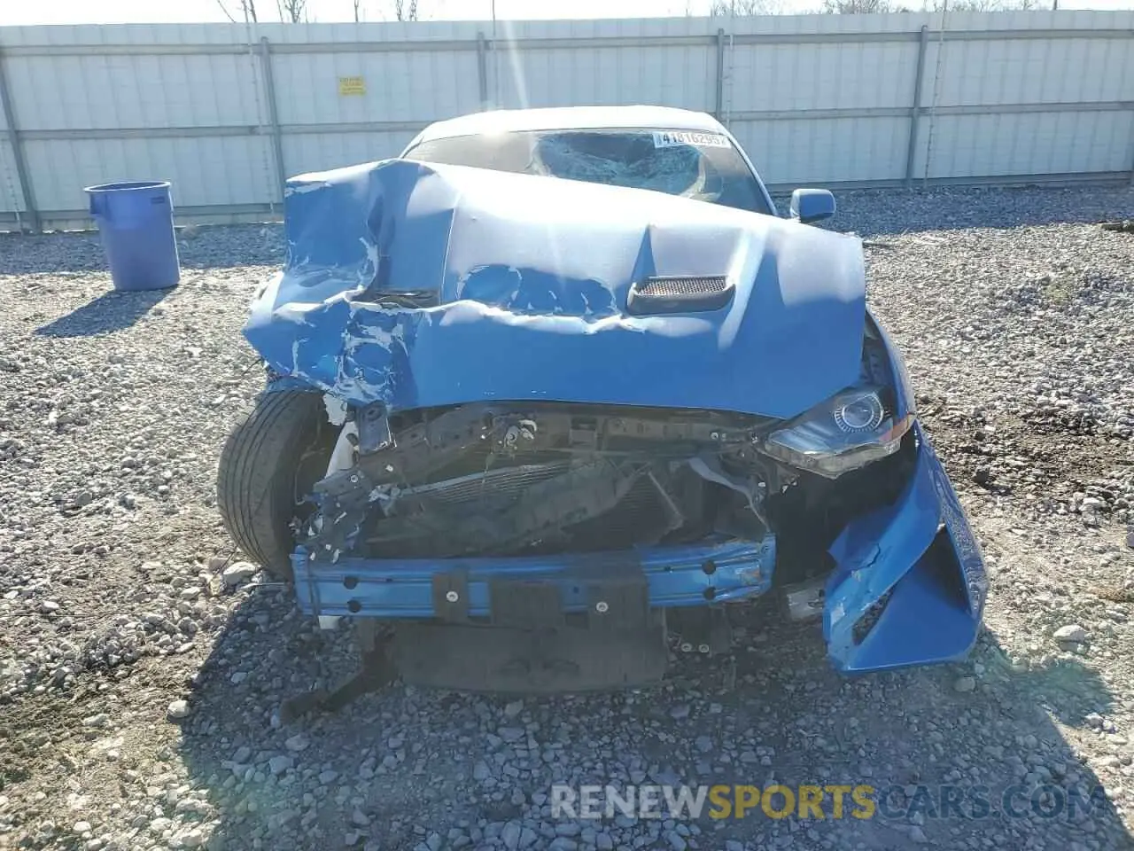 5 fotografías del automóvil dañado 1FA6P8CF1K5202068 FORD MUSTANG 2019