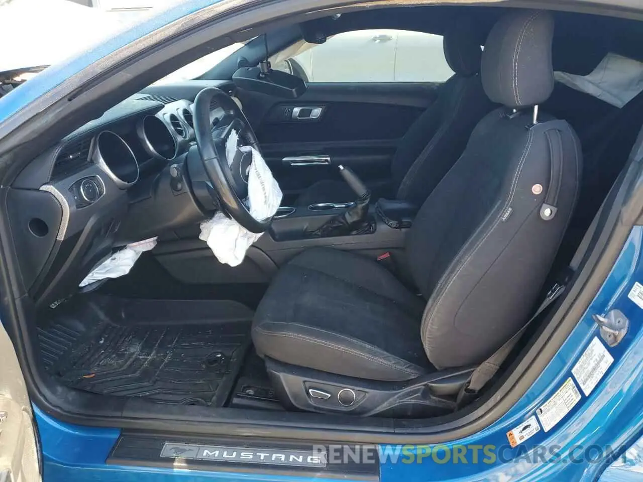 7 fotografías del automóvil dañado 1FA6P8CF1K5202068 FORD MUSTANG 2019