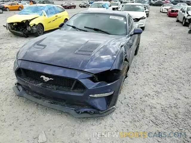 11 fotografías del automóvil dañado 1FA6P8CF2K5201110 FORD MUSTANG 2019