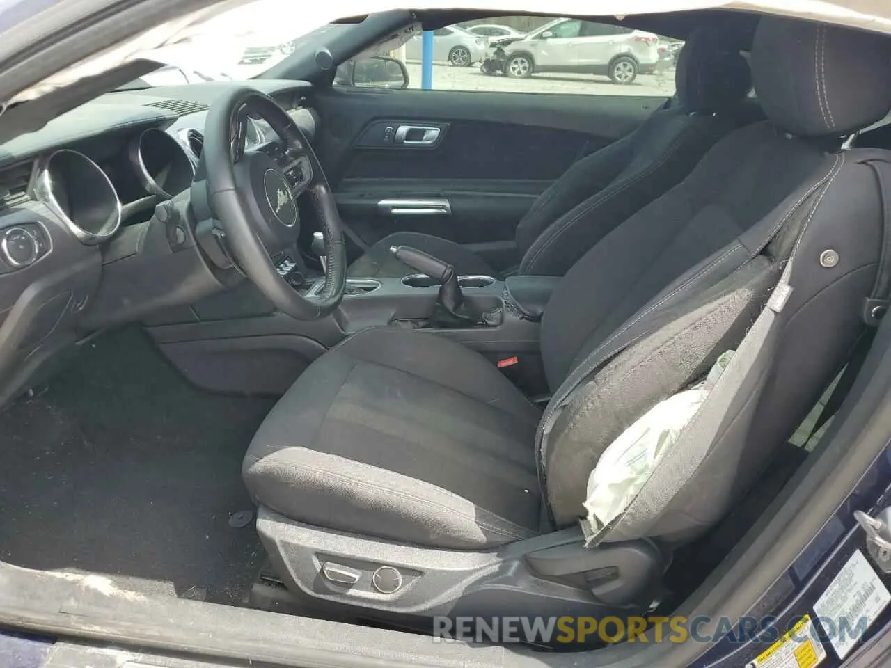 7 fotografías del automóvil dañado 1FA6P8CF2K5201110 FORD MUSTANG 2019