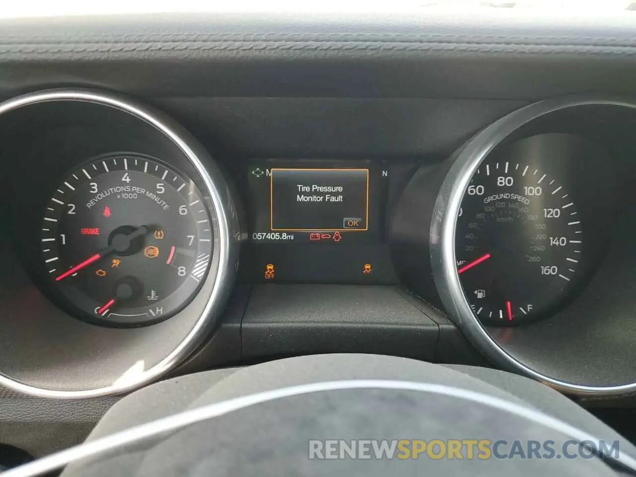 9 fotografías del automóvil dañado 1FA6P8CF3K5153889 FORD MUSTANG 2019