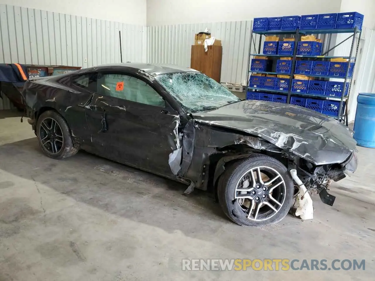 4 fotografías del automóvil dañado 1FA6P8CF3K5173835 FORD MUSTANG 2019
