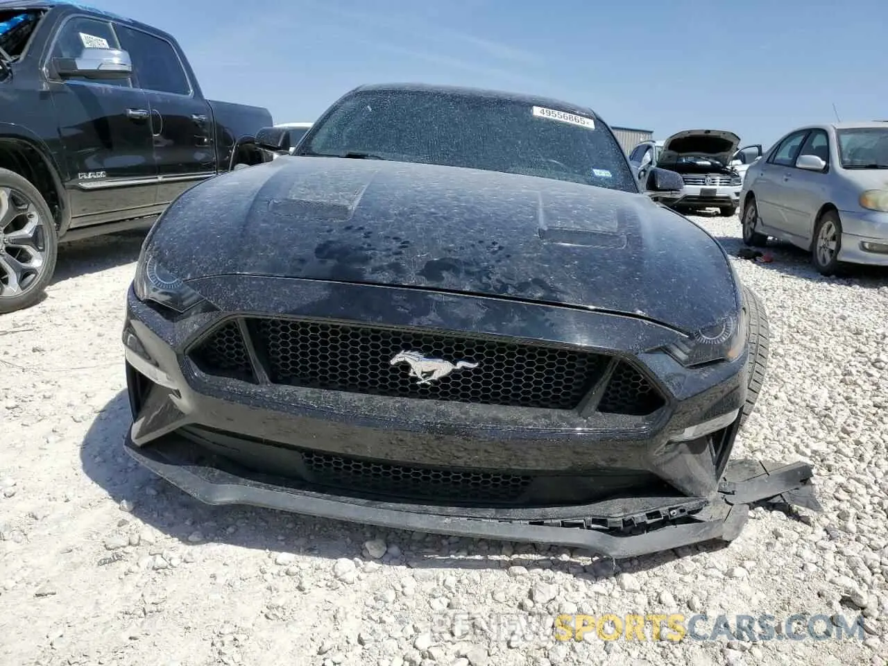 5 fotografías del automóvil dañado 1FA6P8CF3K5186276 FORD MUSTANG 2019
