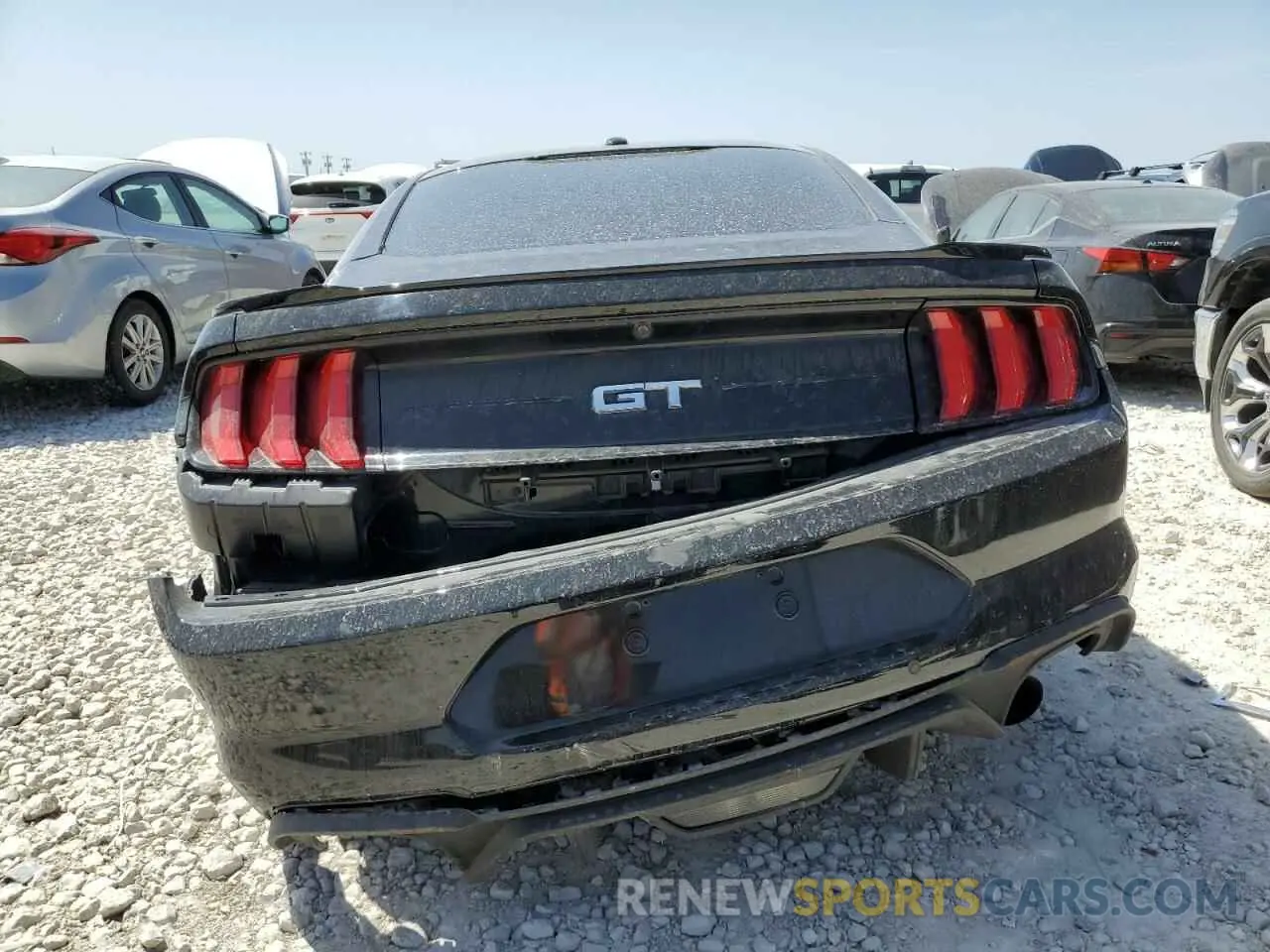 6 fotografías del automóvil dañado 1FA6P8CF3K5186276 FORD MUSTANG 2019