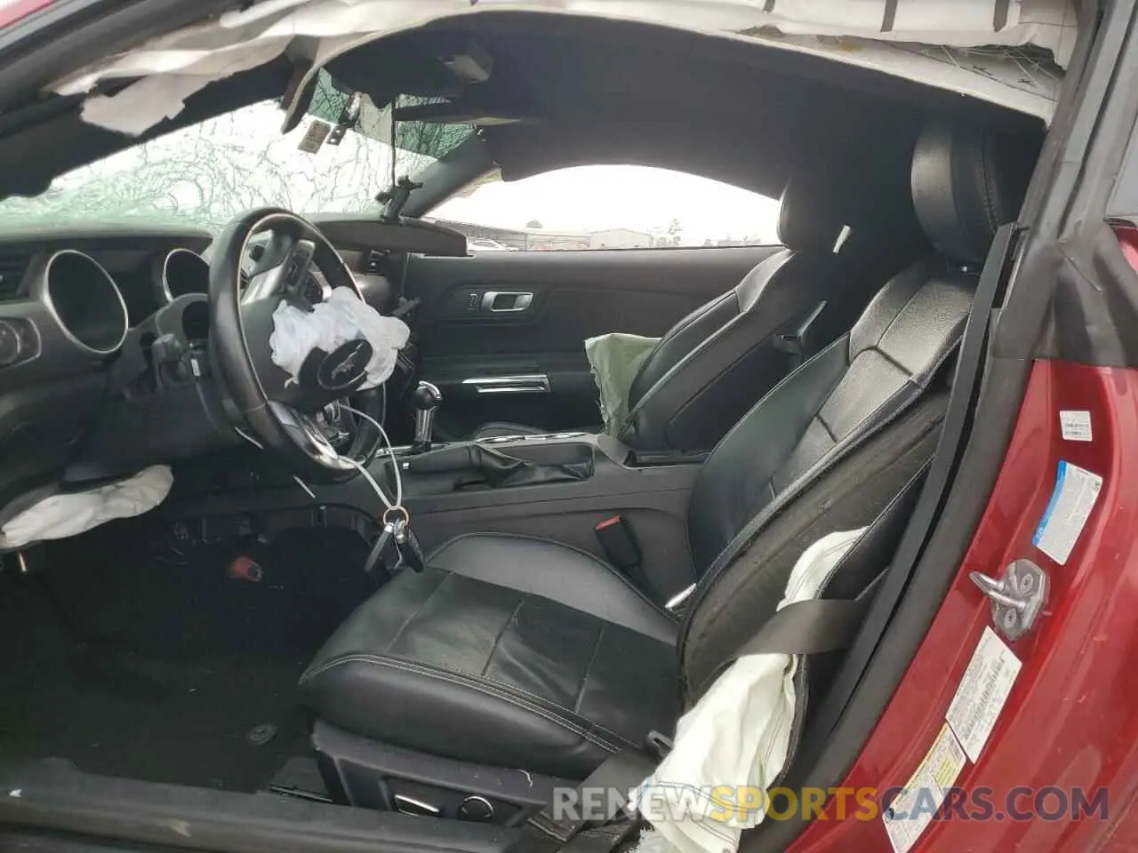 7 fotografías del automóvil dañado 1FA6P8CF3K5191476 FORD MUSTANG 2019