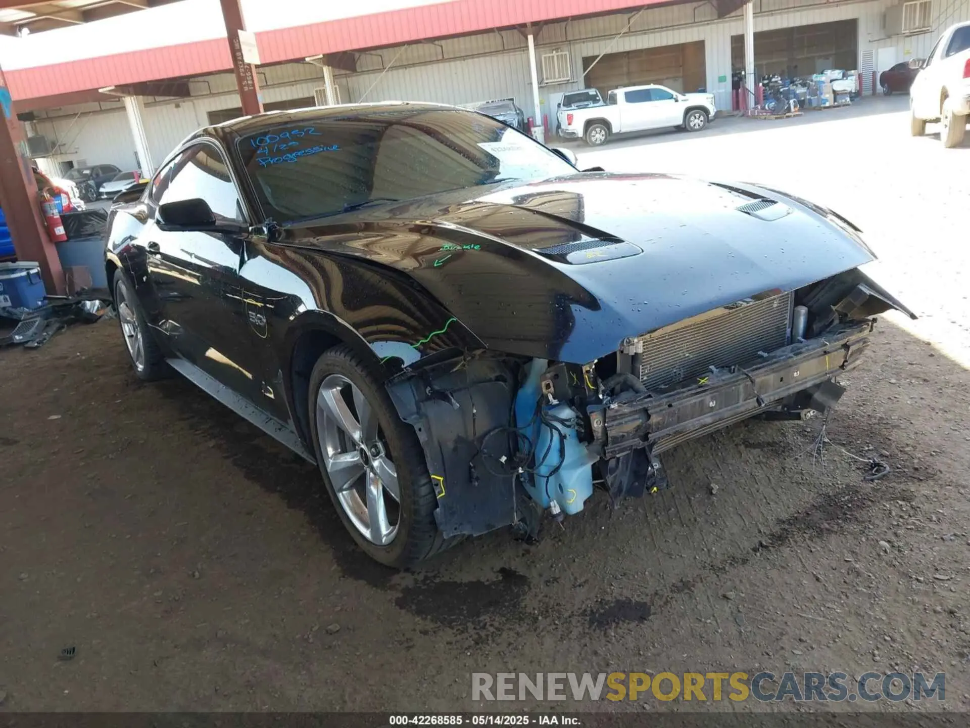1 fotografías del automóvil dañado 1FA6P8CF4K5120688 FORD MUSTANG 2019