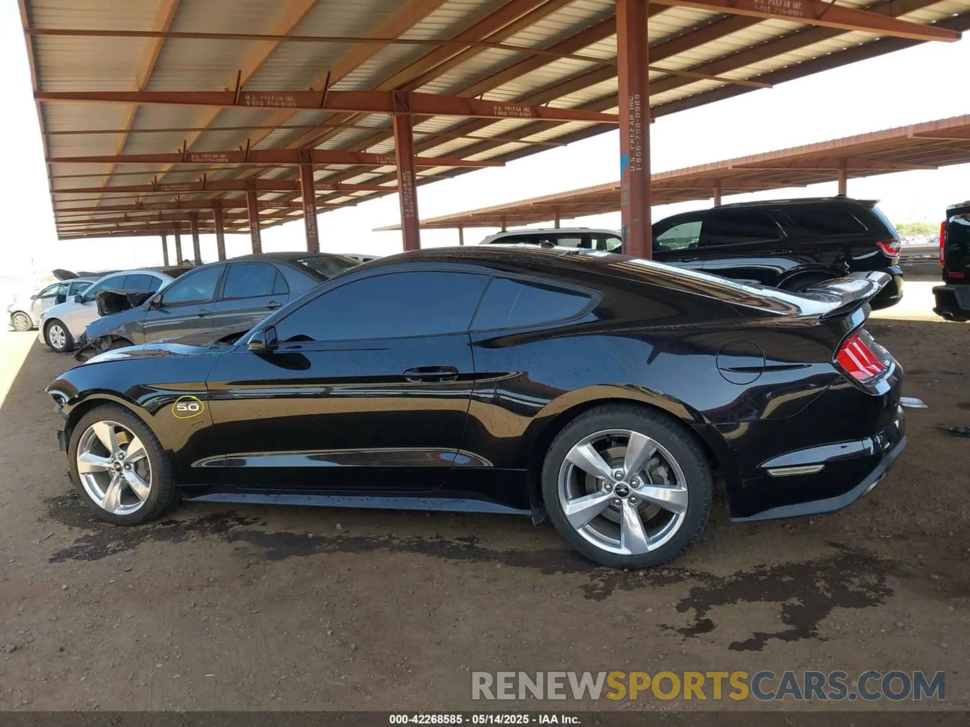 15 fotografías del automóvil dañado 1FA6P8CF4K5120688 FORD MUSTANG 2019