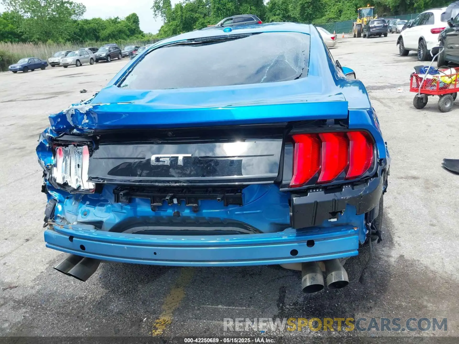 16 fotografías del automóvil dañado 1FA6P8CF4K5180728 FORD MUSTANG 2019
