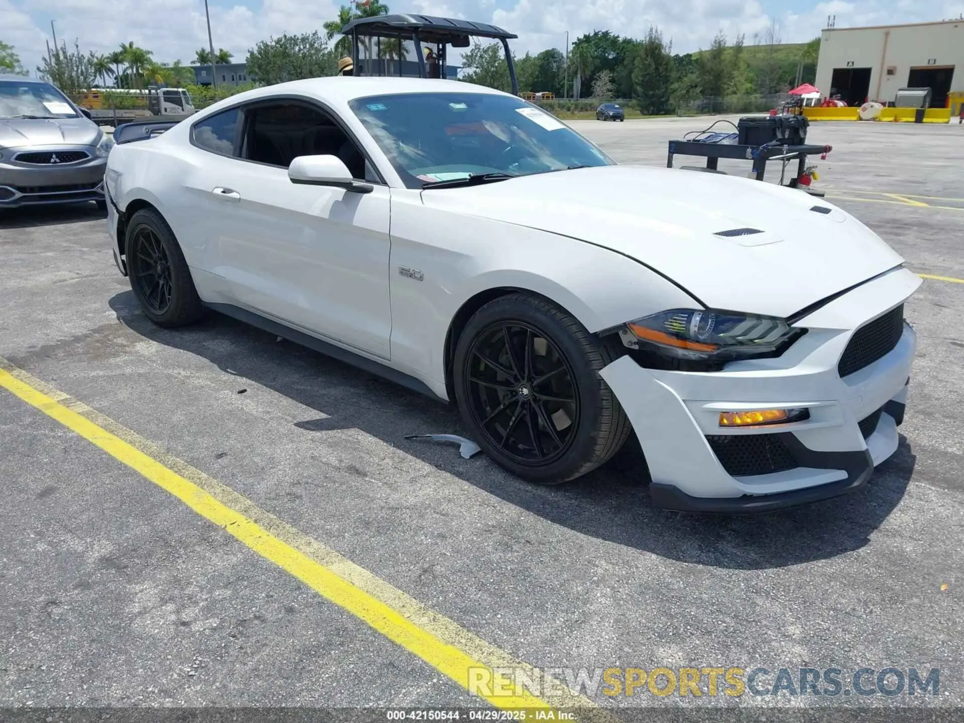 1 fotografías del automóvil dañado 1FA6P8CF6K5121986 FORD MUSTANG 2019