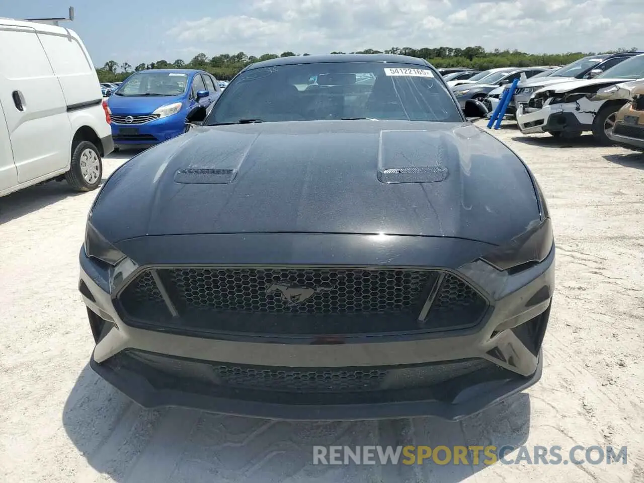 5 fotografías del automóvil dañado 1FA6P8CF6K5122362 FORD MUSTANG 2019
