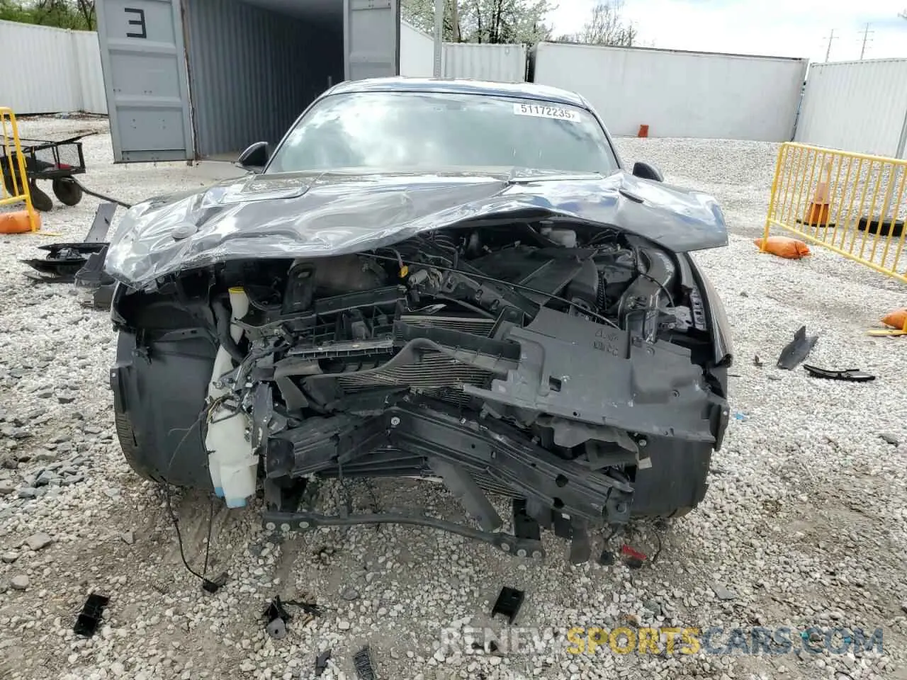 5 fotografías del automóvil dañado 1FA6P8CF6K5200705 FORD MUSTANG 2019