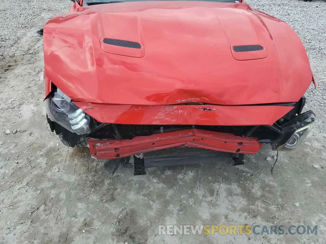11 fotografías del automóvil dañado 1FA6P8CF7K5196244 FORD MUSTANG 2019