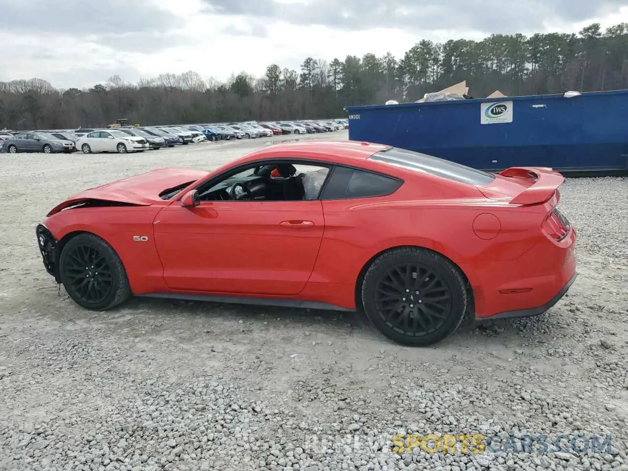 2 fotografías del automóvil dañado 1FA6P8CF7K5196244 FORD MUSTANG 2019