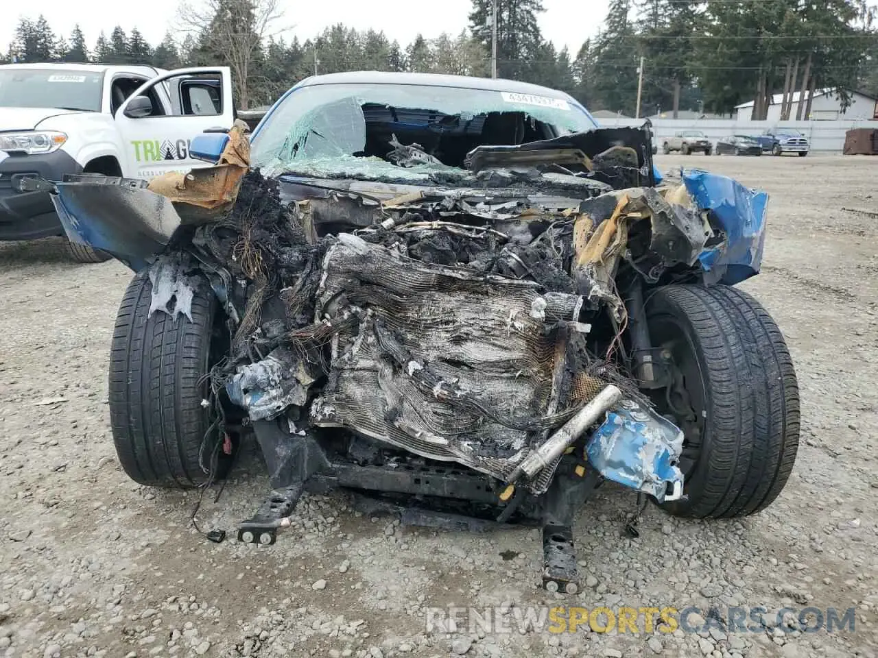 5 fotografías del automóvil dañado 1FA6P8CF8K5203637 FORD MUSTANG 2019