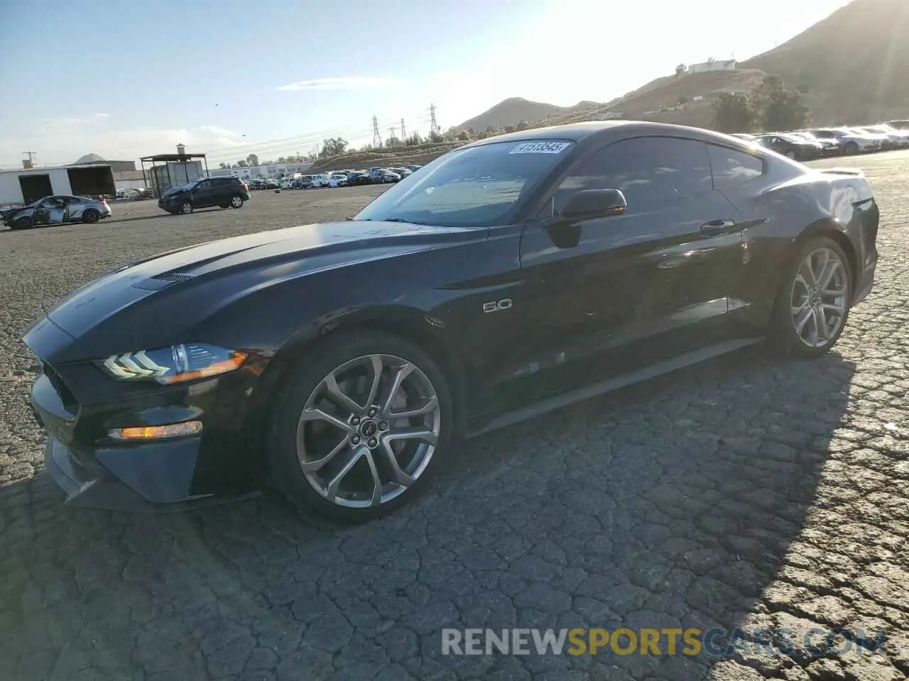 1 fotografías del automóvil dañado 1FA6P8CF9K5117222 FORD MUSTANG 2019