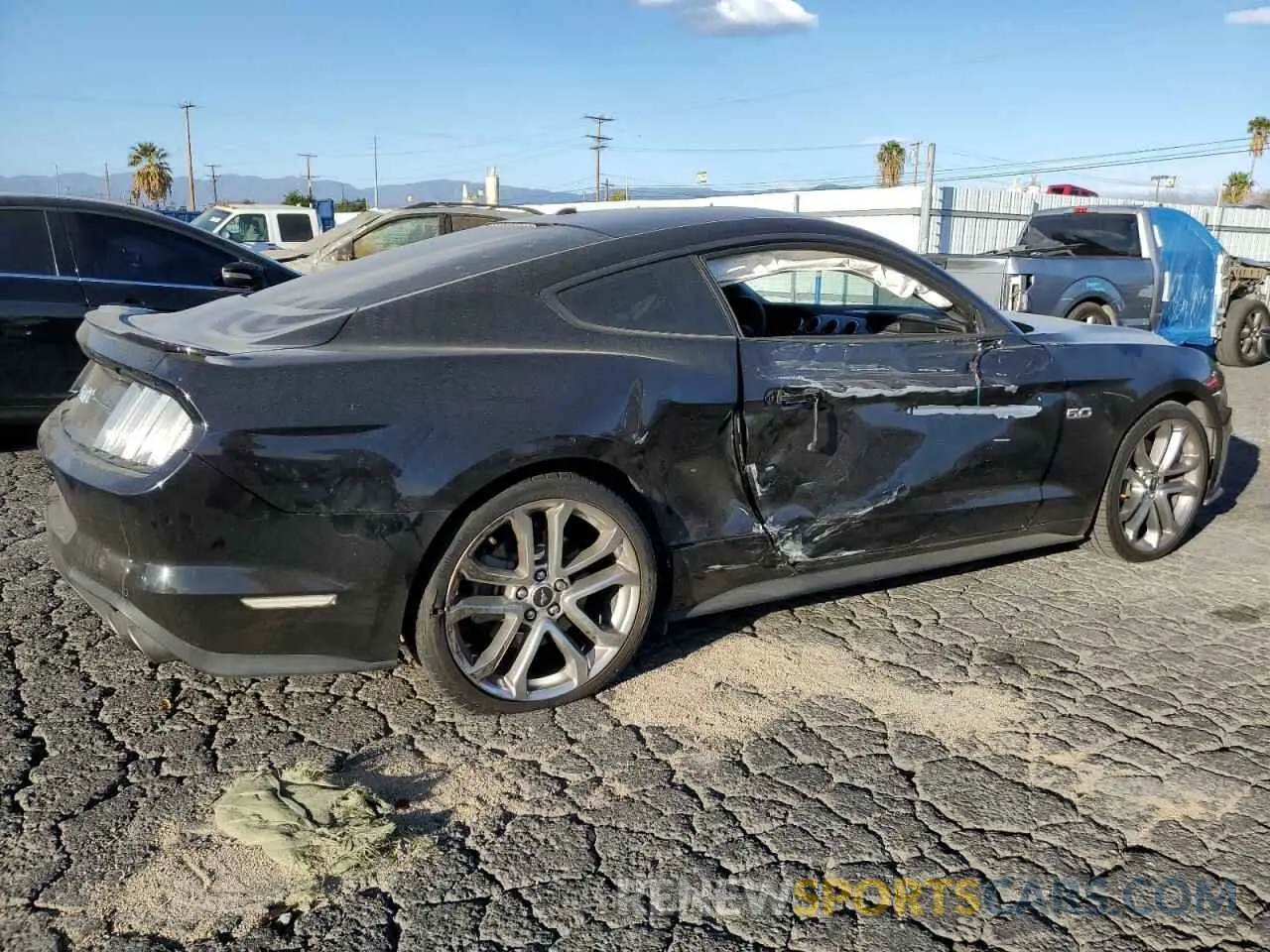 3 fotografías del automóvil dañado 1FA6P8CF9K5117222 FORD MUSTANG 2019