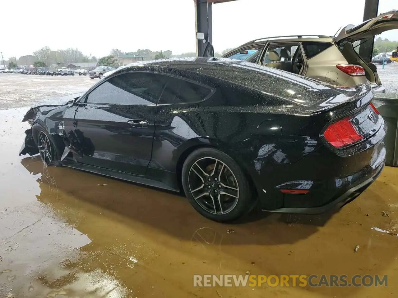 2 fotografías del automóvil dañado 1FA6P8CF9K5146803 FORD MUSTANG 2019