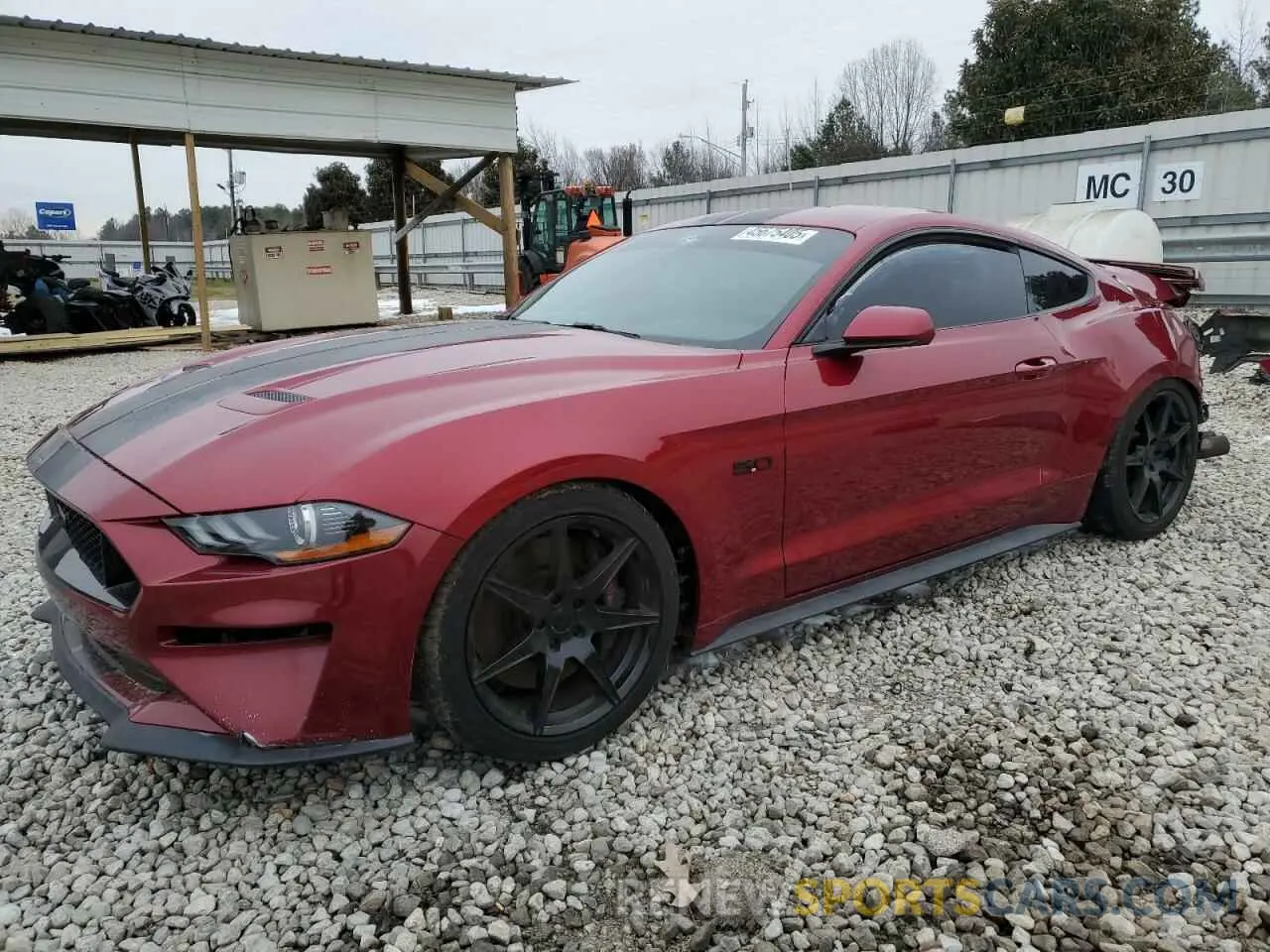 1 fotografías del automóvil dañado 1FA6P8CFXK5122283 FORD MUSTANG 2019