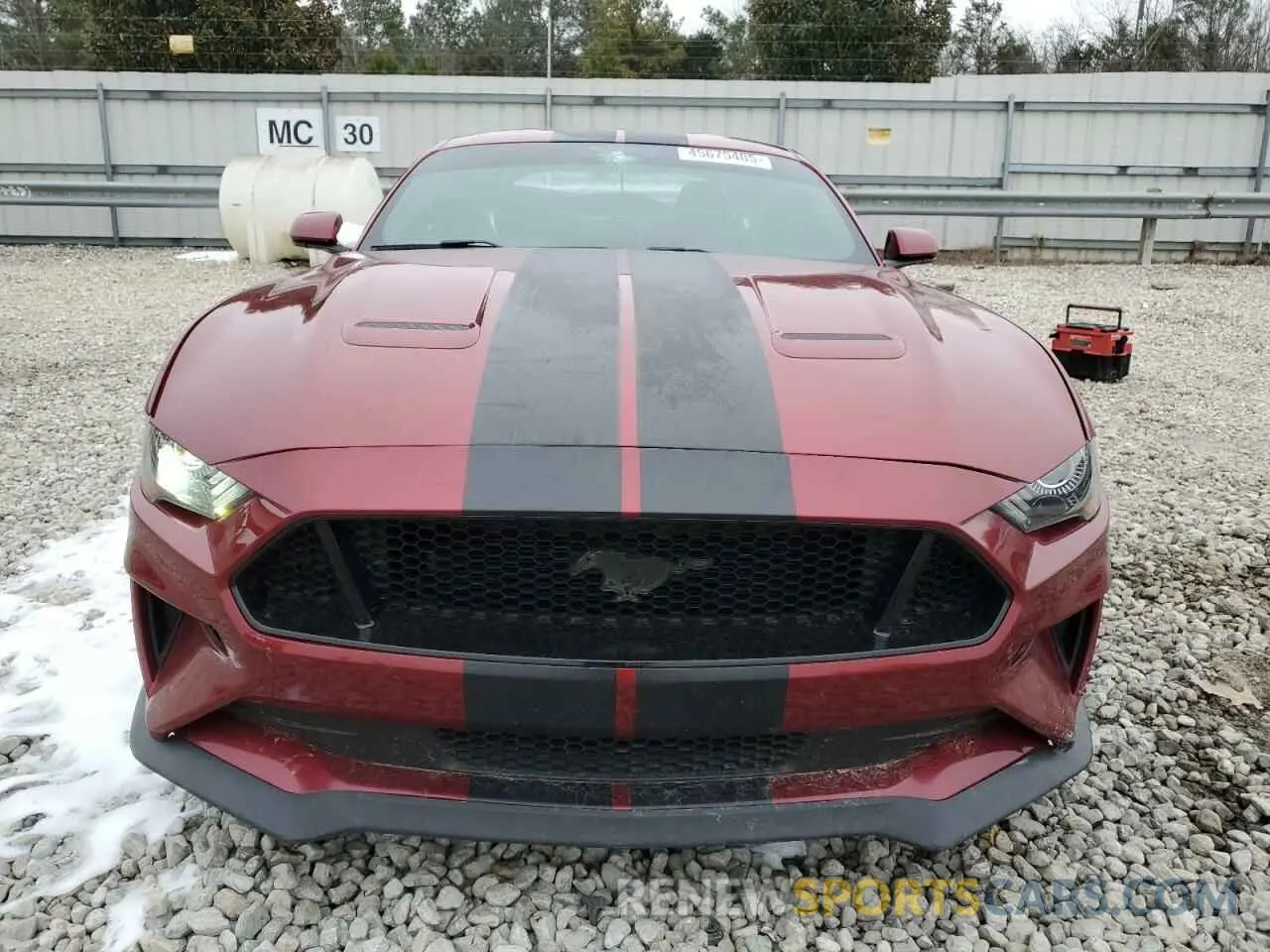 5 fotografías del automóvil dañado 1FA6P8CFXK5122283 FORD MUSTANG 2019