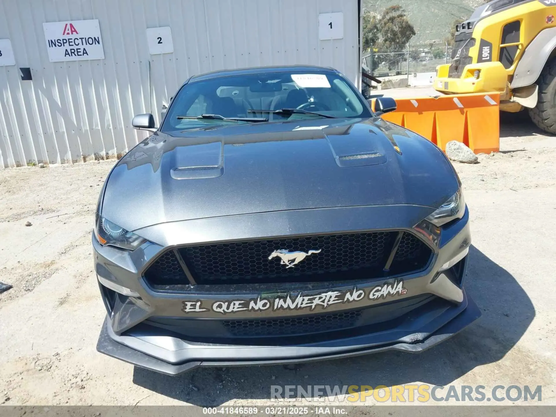 11 fotografías del automóvil dañado 1FA6P8CFXK5178319 FORD MUSTANG 2019