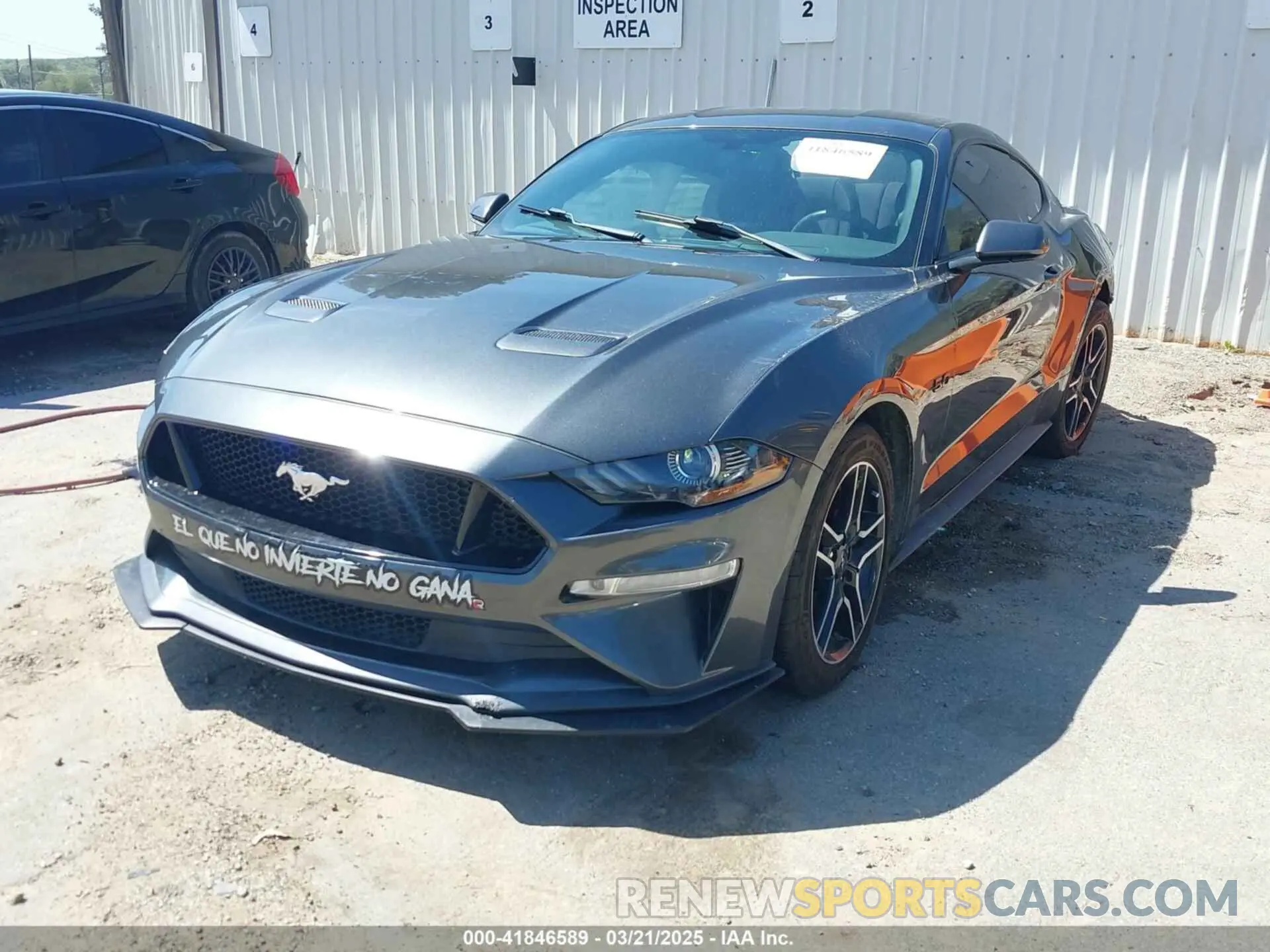 2 fotografías del automóvil dañado 1FA6P8CFXK5178319 FORD MUSTANG 2019