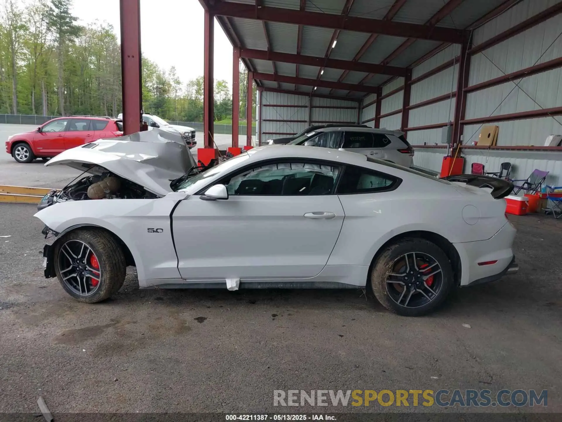 14 fotografías del automóvil dañado 1FA6P8CFXK5194374 FORD MUSTANG 2019