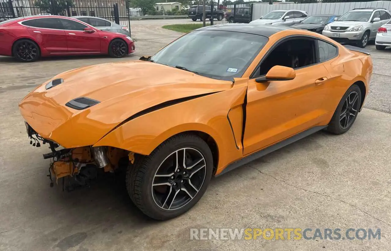 2 fotografías del automóvil dañado 1FA6P8CFXK5196514 FORD MUSTANG 2019