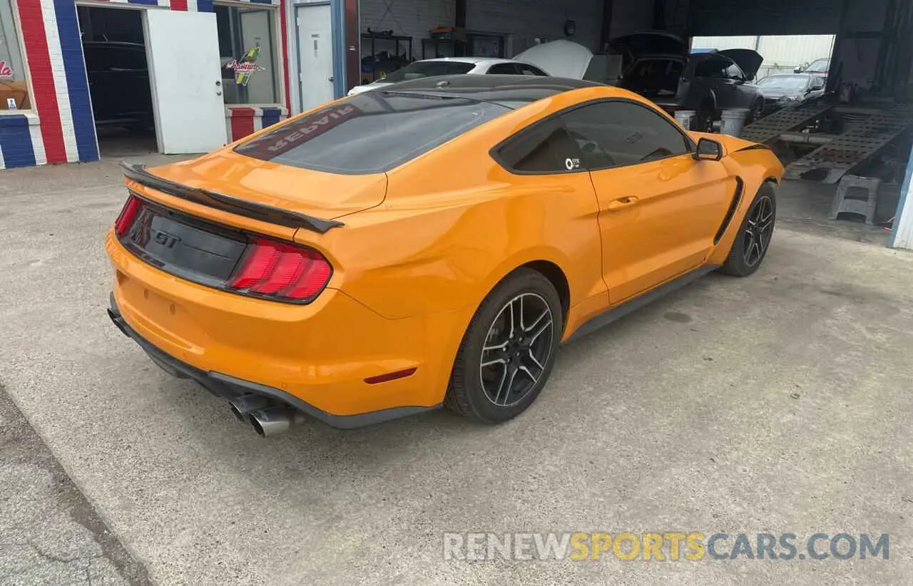 4 fotografías del automóvil dañado 1FA6P8CFXK5196514 FORD MUSTANG 2019