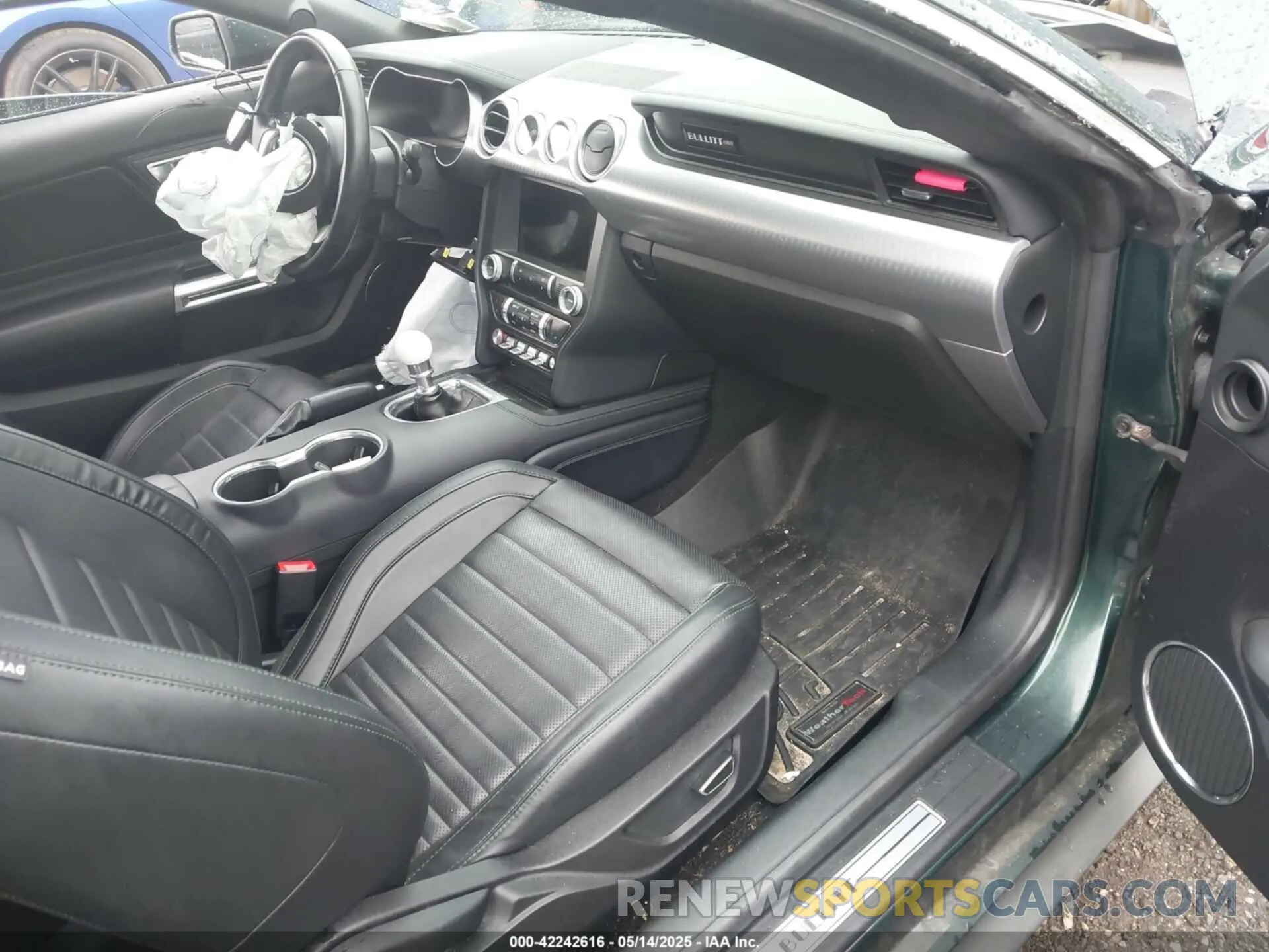 5 fotografías del automóvil dañado 1FA6P8K02K5500707 FORD MUSTANG 2019