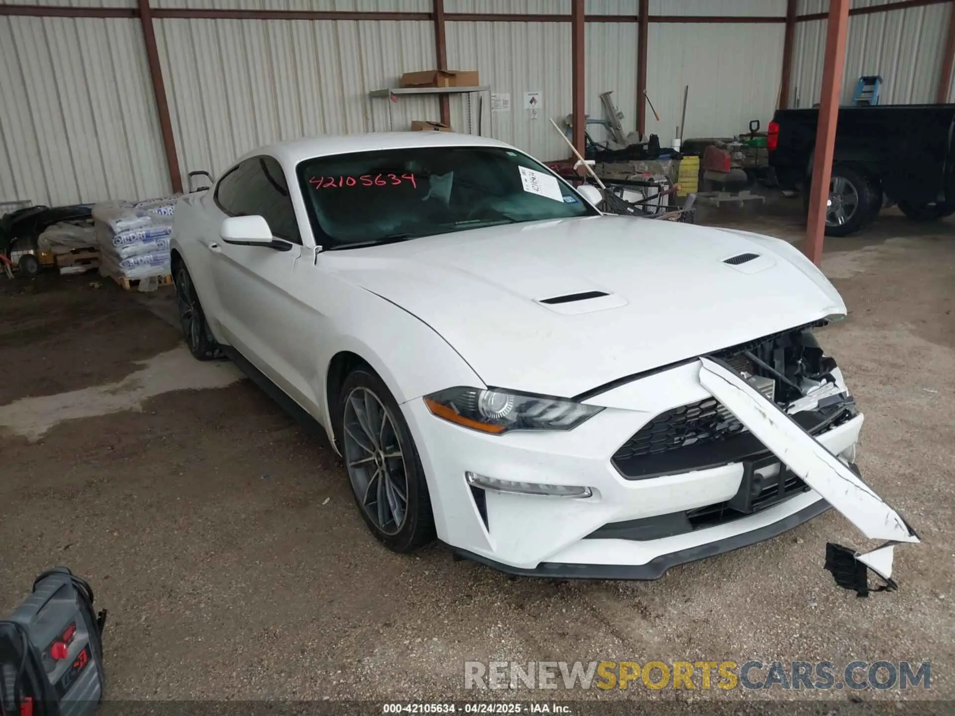 1 fotografías del automóvil dañado 1FA6P8TH1K5168795 FORD MUSTANG 2019