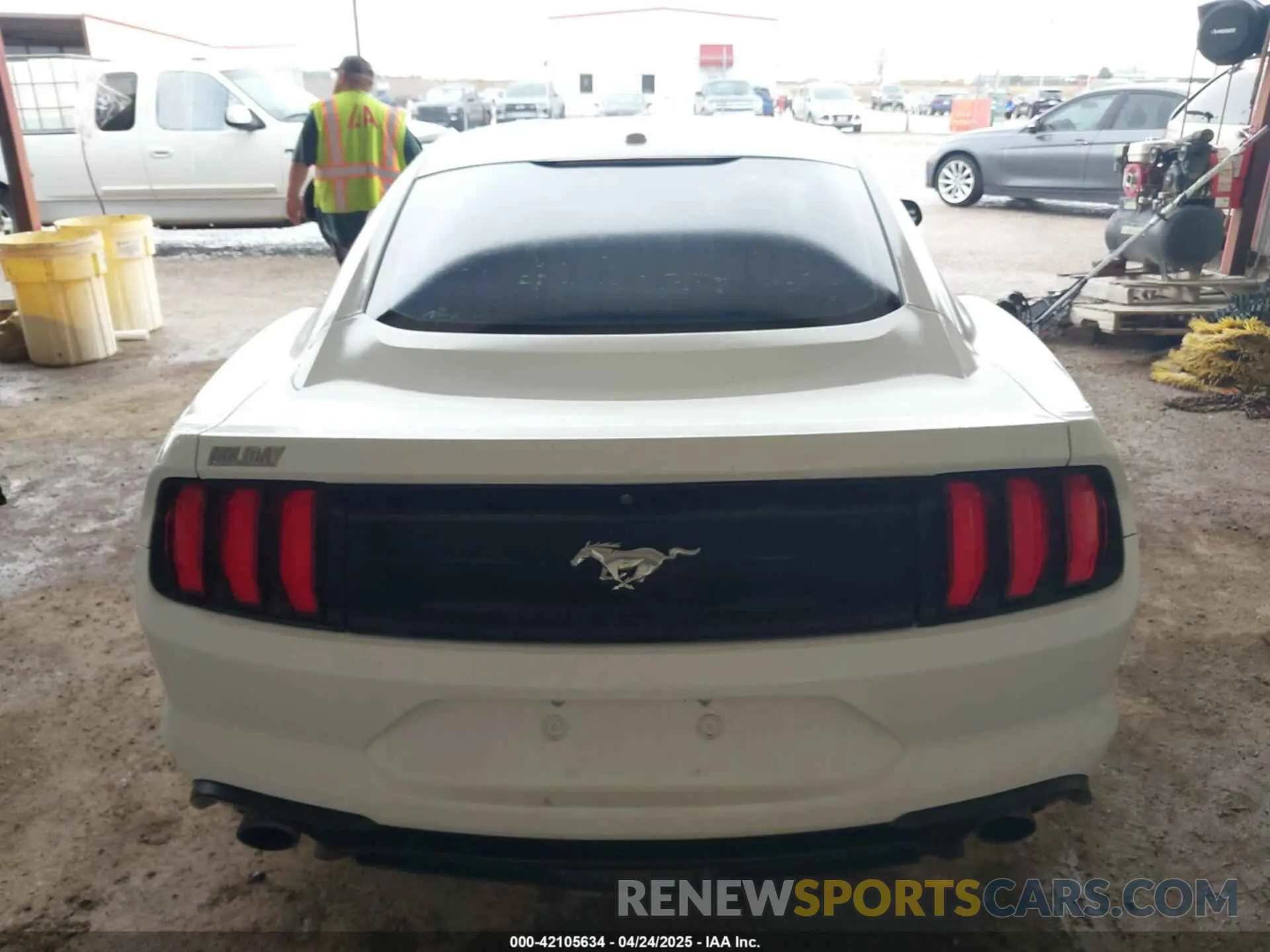 16 fotografías del automóvil dañado 1FA6P8TH1K5168795 FORD MUSTANG 2019